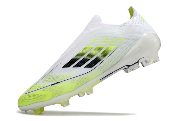 Adidas F50 FG Fotballsko - Hvit Grønn
