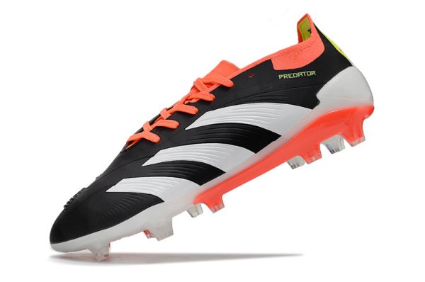 Adidas Predator Elite FG Tongue FG Fotballsko Hvit Oransje