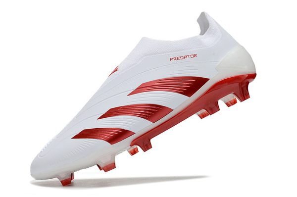 Adidas Predator Elite FG Tongue FG Fotballsko hvit rød